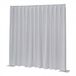 Wentex P&D Rideau Napoli Velours (USA) blanc - 11′ × 16′ ≈ 3,35 m × 4,88 m (L × H) - plissé