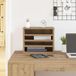 Prolenta Maison Exclusive Bureauorganizer, ambachtelijk eikenhout, 36 x 26 x 29,5 cm