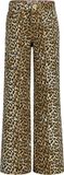Vingino Cassie leopard Meisjes Jeans - Sand Animal