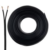 SeKi Luidsprekerkabel zwart 2x 0,75 mm² 50 m ring