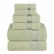 Elegant Comfort 6-delige premium katoenen handdoekenset