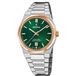 Festina F20065/3 Polshorloge Heren Groen Saffierglas Staal Zilverkleurig 10 ATM