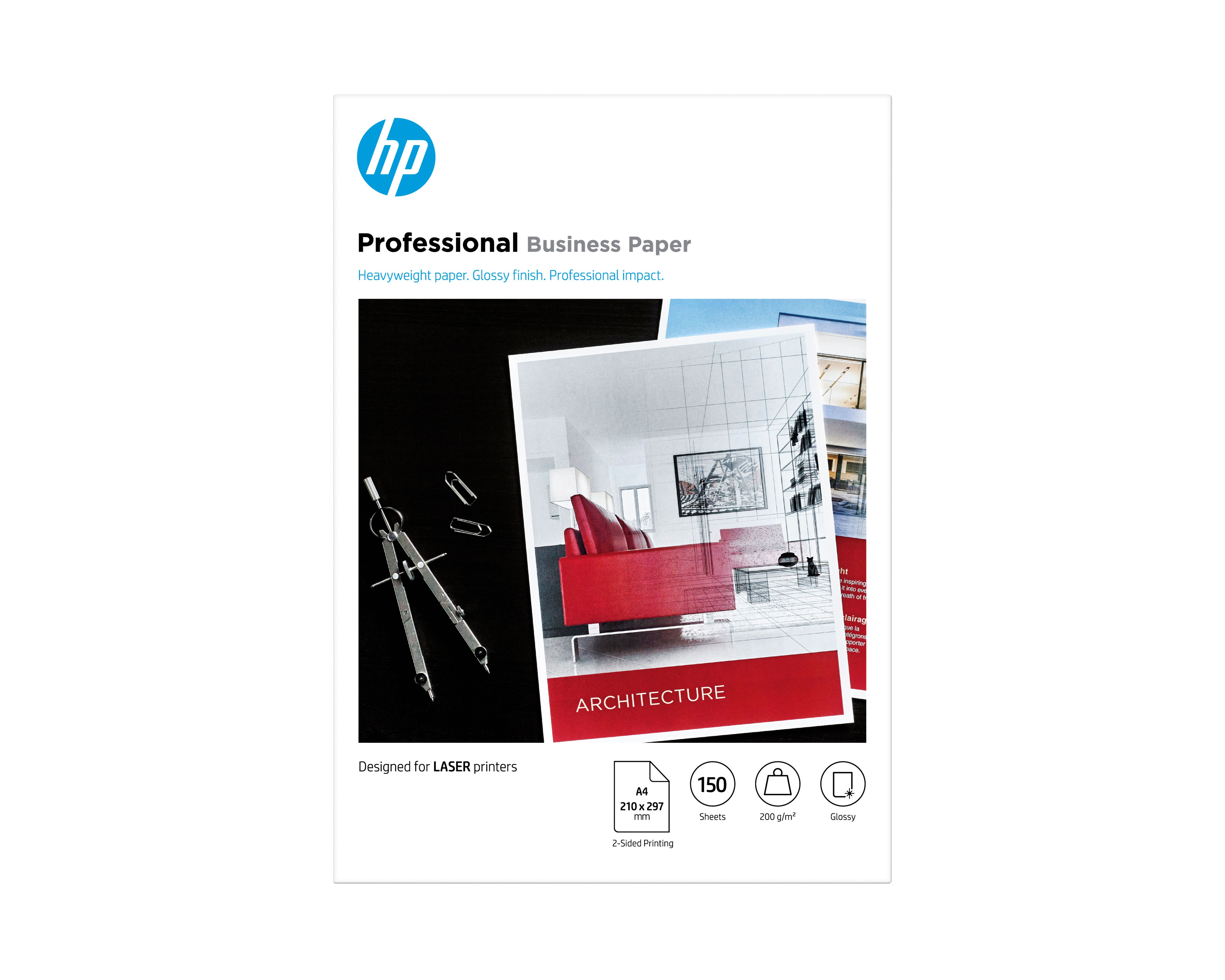 HP Professional Business Paper - Glossy - 200 g/m2 - A4 - 150 Sheets