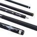 POWERGLIDE Een 2-delige Pool Cue Stick | Luxe Carbon | Carbon Fibre & Fiberglass | Ultra gladde glanzende lederen grip | volledige grootte