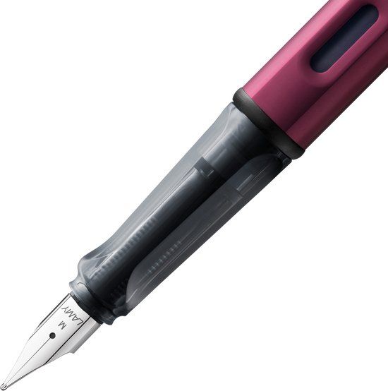 Lamy Al-star Paars Vulpen - Extra Fijn - Metaal - Blauwe inkt