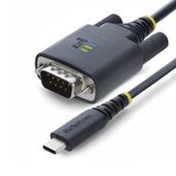 StarTech.com 2m USB-C naar Null Modem Seriële Adapterkabel