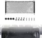 Famanu - Grand filet de rangement 90x40 cm pour camion, voiture ou bateau – Noir