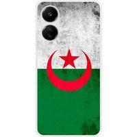 Xiaomi Drapeau algerie bedrukt siliconen hoesje compatibel met 13C 4G
