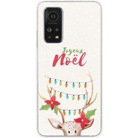 Rendier Siliconen hoesje compatibel met Xiaomi Mi 10T, Xiaomi Mi 10T Pro lichtgevend rendier