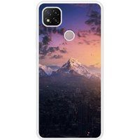 Redmi 9C Urban Mountains Beschermende siliconen case