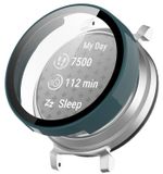 Wigento Garmin Lily 2 Beschermhoes van kunststof (PC) + beschermend hardglas, donkergroen