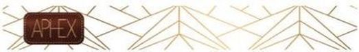 Aphex Strap golden white Skibril