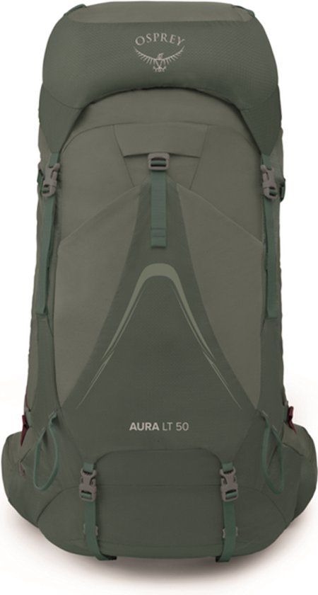 Osprey Aura AG LT 50 Trekkingrugzak - Dames - Koseret/Darjeeling Spring Green M/L