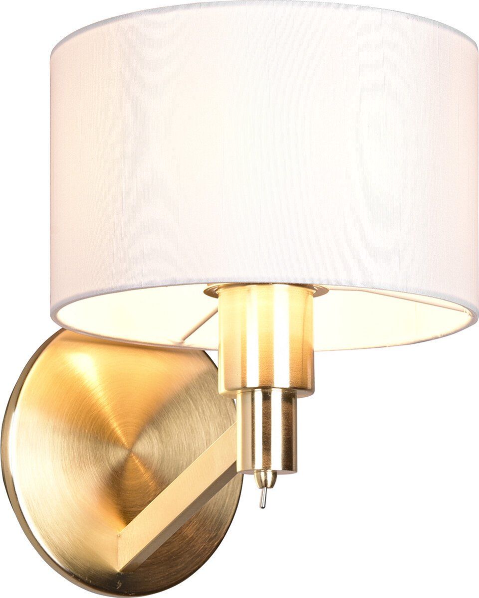 TRIO LEUCHTEN LED Wandlamp - E27 - Rond - Goud - Aluminium
