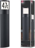 Paulmann 94514 Buitenlamp - 1200 Lumen - Warm Wit - Wit/Antraciet
