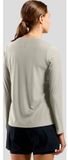 Odlo ZEROWEIGHT CHILL-TEC T-shirt met ronde hals en lange mouwen voor dames