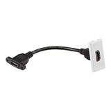 Knightsbridge NETHDMIWH HDMI Outlet Module, Wit, 25 mm x 50 mm