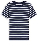 Tommy Hilfiger Dames T-shirt XXS Katoen Ronde Hals Korte Mouw Casual Lente/Zomer