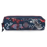 Movom Free Time pennenetui, meerkleurig, 22 x 7 x 3 cm, polyester