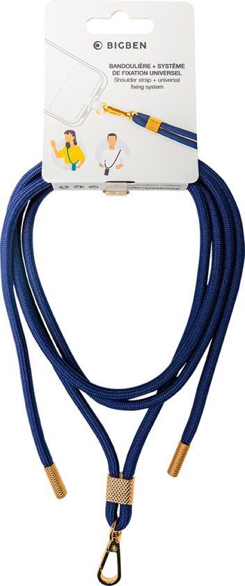 Bigben Connected Telefoonkoord Blauw