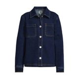 Me & My Monkey denim overshirt - donkerblauw