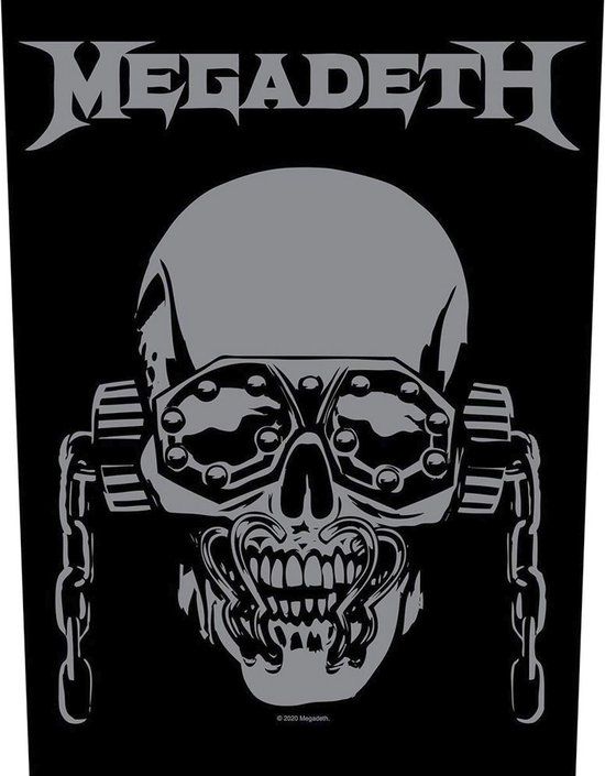 Megadeth Vic Rattlehead Embleem