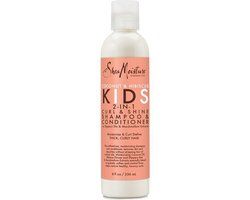 Shea Moisture Coconut Hibiscus Kids 2-in-1 Shampoo + Conditioner - 236ml