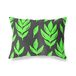 BonaMaison Neon Groen-Rook Decoratieve Kussensloop, Kussenhoezen Bank, Decoratieve Kussenhoesjes, Kussensloop; Sofa, Slaapkamer, Kantoor, Auto 35x50 Cm - Ontworpen en vervaardigd in Turkije