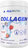 ALLNUTRITION Collagen Pro Curcuma MSM Chondroïtine Acide Hyaluronique Extrait de Gingembre Curcumine Complément Alimentaire 400g Fraise