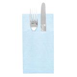 50 Like Linen 50 stuks - servetten 70 g/m², 40 x 40 cm, turquoise