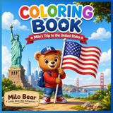 Milo's USA Adventure Coloring Book