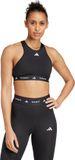 adidas Performance TECHFIT Medium-Support High-Neck Beha - Dames - Zwart - XS
