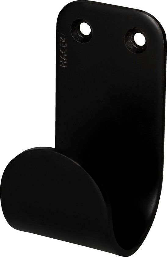 Haceka Ixi Enkele Haak Mat Zwart RVS - 1208512