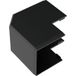 KOPOS 8646_FB Chemin de câble coin extérieur (l x h) 40 mm x 40 mm Noir 1 pièce(s)