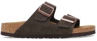 Birkenstock Arizona Suède Mocha Bruin Smal Voetbed - Maat 42
