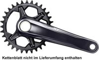 Shimano Deore XT FC-M8130-1 Boost Crankset - Zwart - 12 Versnellingen - Unisex - Mountainbike