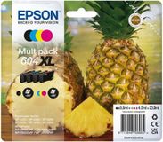 Epson 604XL Multipack met 4 kleuren, hoge capaciteit inktpatronen, compatibel met Expression Home XP-4200
