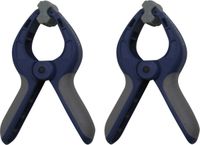 Benson Zeilklemmen / zeilclips 6 inch/15 cm - Set van 16x stuks - kunststof - dekzeil klemmen/knijpers