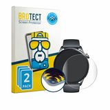 BROTECT - Screenprotector voor Xiaomi Watch S5 - Folie Beschermfolie transparant volledig dekking - 2 Stuks