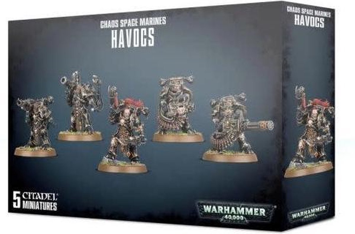 Games Workshop Warhammer 40.000 Chaos Space Marines Havocs