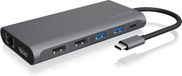 ICY BOX IB-DK4050-CPD USB-C Docking Station - Antraciet
