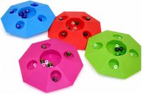 Engelhart Knikkerpot - met 10x knikkers - 22 cm - Kunststof - Multi