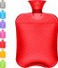 Qomfor Warmwaterkruik zonder Hoes - 1,8 L - Rood