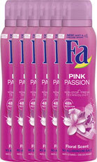 Fa Deospray Pink Passion Voordeelverpakking 6x150ml