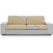 ECOMMERC3 Bi-elastische bankovertrek, maat S, beige