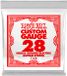 Touw Ernie Ball Slinky Nickel Wound - Gitaarsnaar - .028 - 6 Stuks