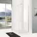 Badkamerplanet Douchewand Easy Clean Anti Kalk Glas 100x200 cm Chroom