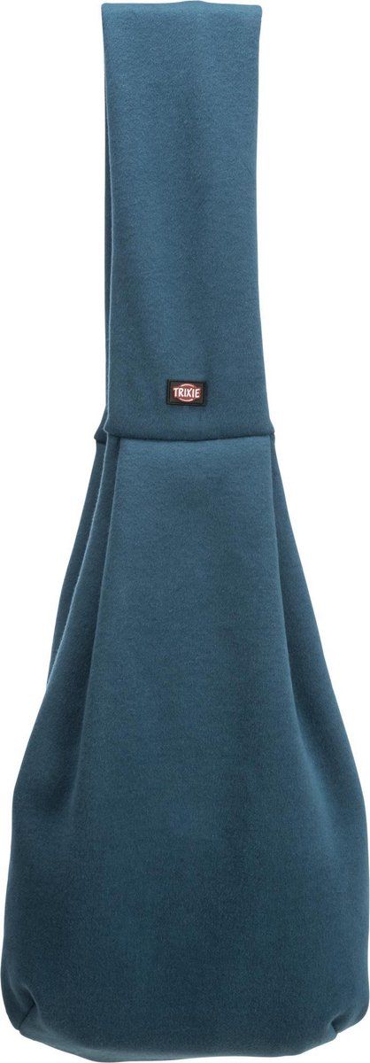 Trixie Draagtas Buikdrager Sling Blauw / Grijs - 22x20x60 cm - Hond