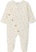 Vertbaudet 6-delige geboorteset ecru dierenprint lange mouw V-hals katoen/polyester maat 56 unisex baby casual