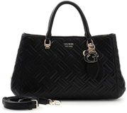 GUESS Sally Triple Compartment Satchel Black